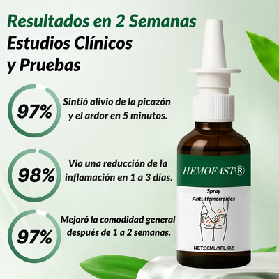 HemoFast® | Spray de alivio rápido para las Hemorroides