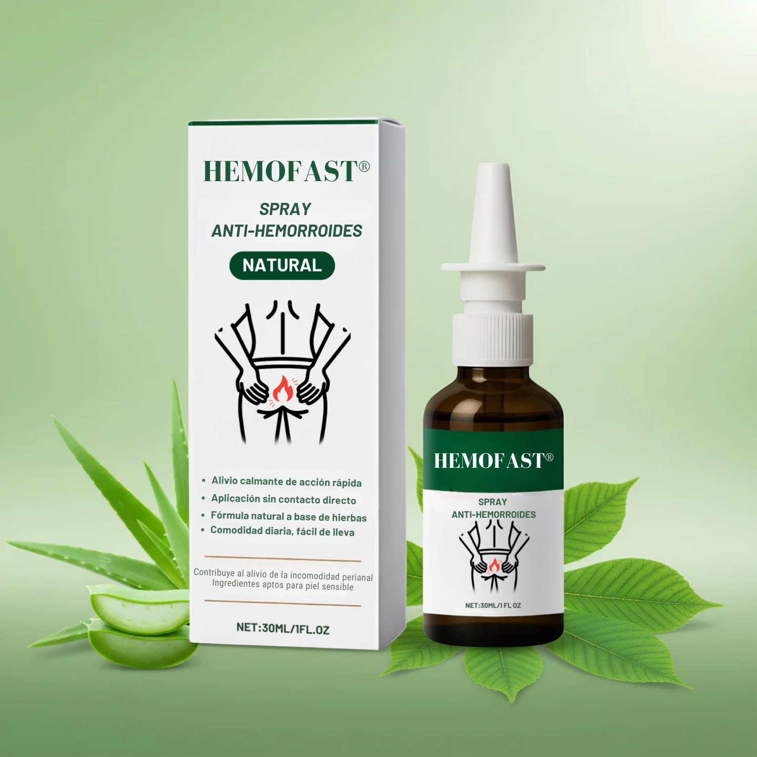 HemoFast® | Spray de alivio rápido para las Hemorroides